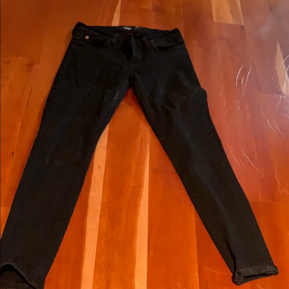 Hudson black skinny pants. 26